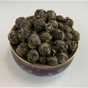 Зеленый чай Люй Лун Чжу большая Жемчужина Дракона 100 г. Photo 2